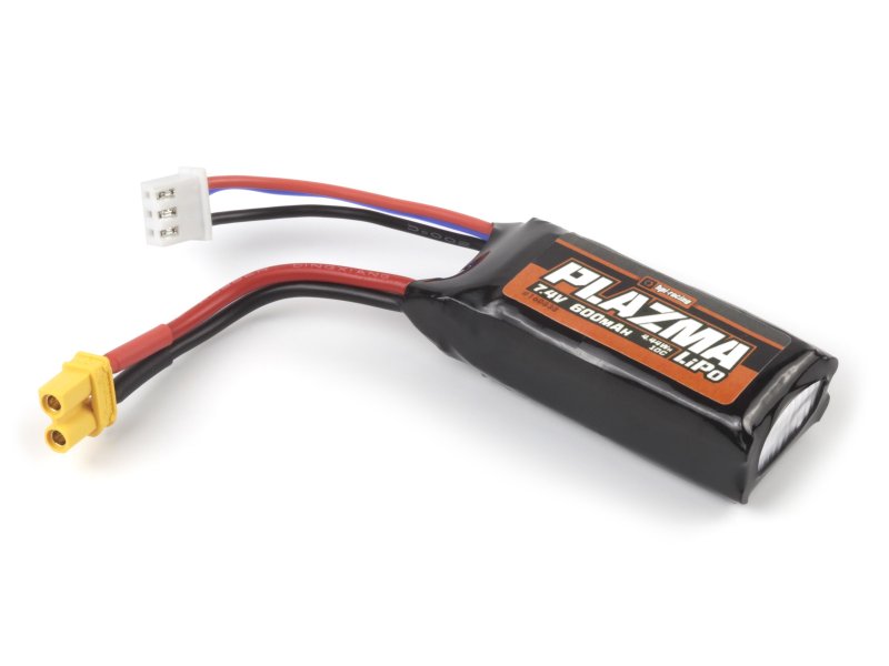 HPI Plazma 7.4 Volt 600mAh 10C LiPo Accu