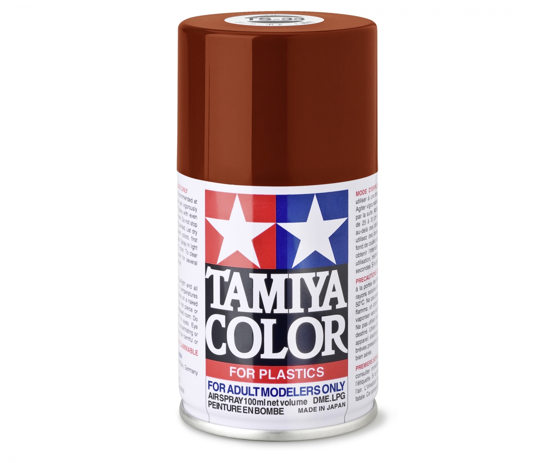 TS33 Spray Dull Red flat 100ml Tamiya