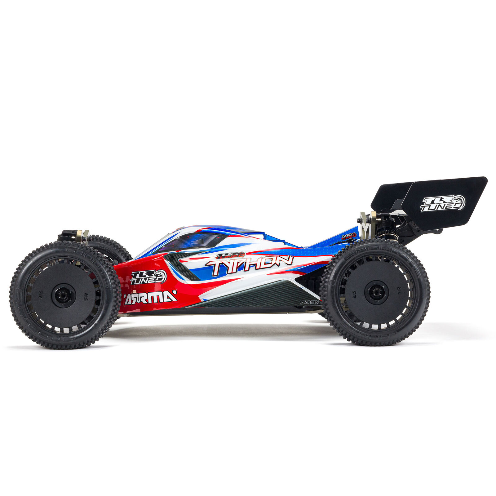 Arrma TLR Tuned TYPHON 6S 4WD BLX RTR, Red/Blue Buggy 1/8