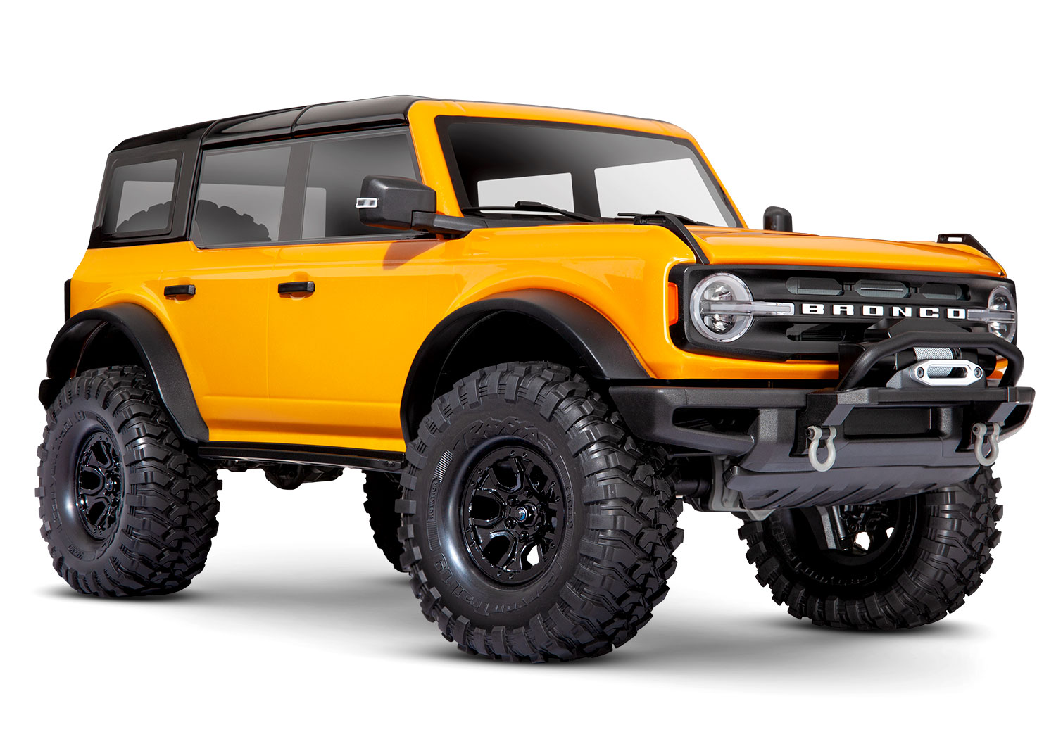 Traxxas 2021 Ford Bronco TRX-4  4WD Scale and Trail Crawler Fully-Assembled 1/10 Orange