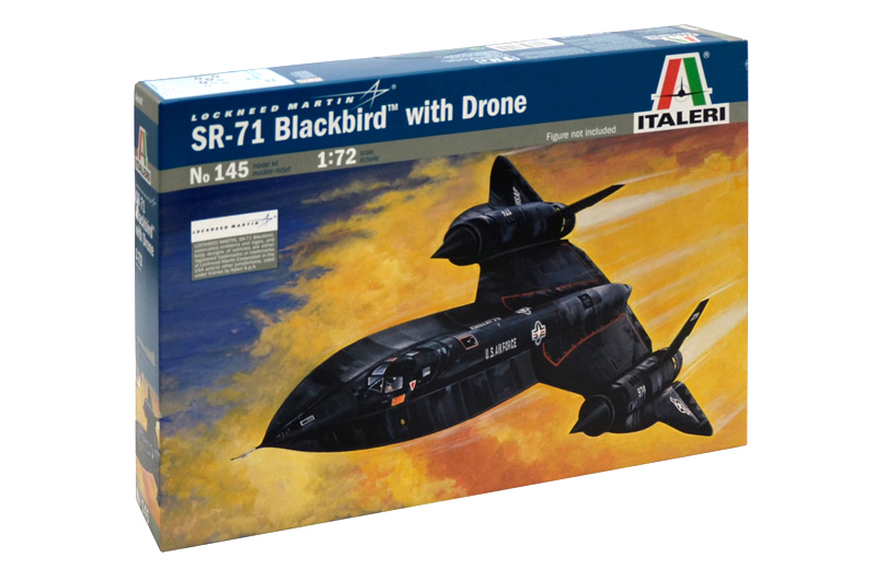 Italeri SR-71 Blackbird with Drone 1/72