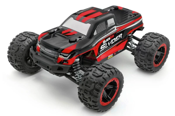BlackZon Slyder MT 4WD Electric Monster Truck 1/16 Red