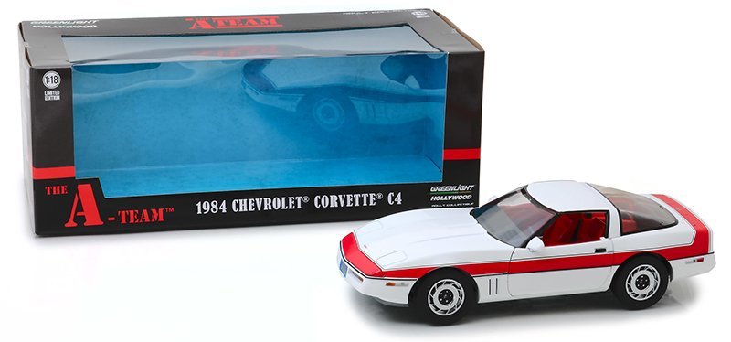Greenlight The A-Team 1984 Chevrolet Corvette C4 1/18