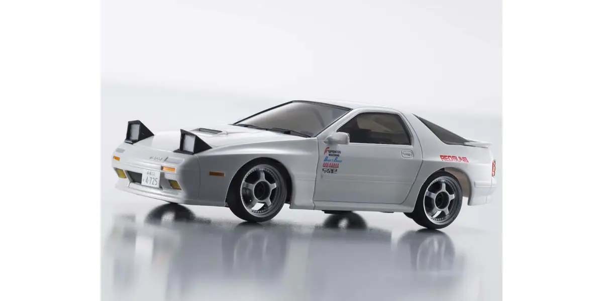 Kyosho First Mini-Z Initial-D Mazda Savanna RX-7 FC3S White 1/28