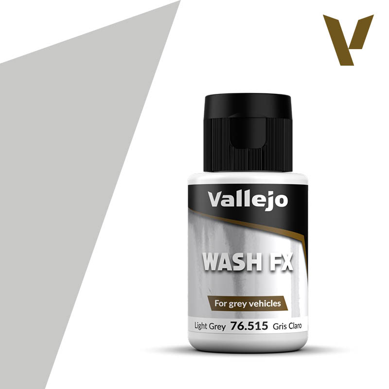 Vallejo Model Wash FX Light Grey 35ml