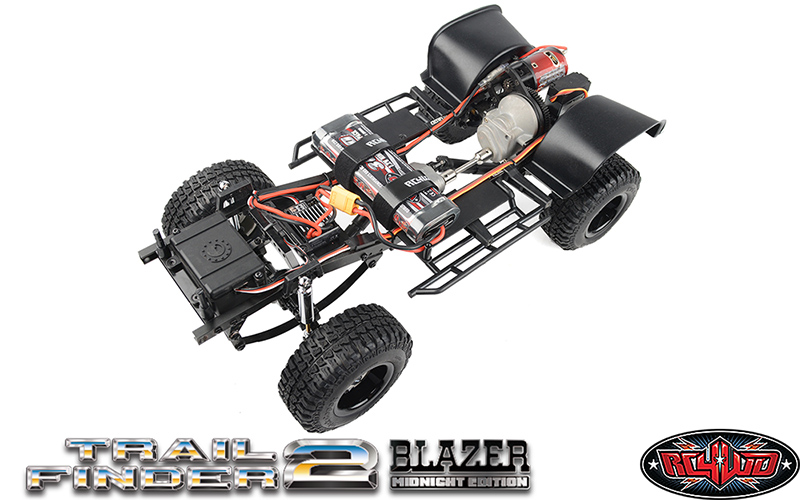 RC4WD Trail Finder 2 with Chevrolet Blazer Midnight Edition Hard Body Set 1/10