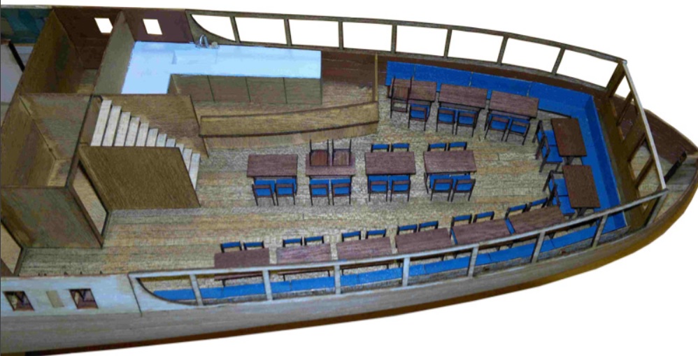 Turk Model Nordic Class Boats-S/S Bohuslän ” Zweeds passagiersschip ” 1/48