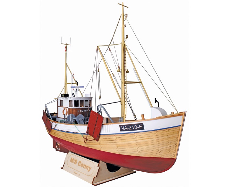 Turk Model M/S Conny Visboot kit 1/25