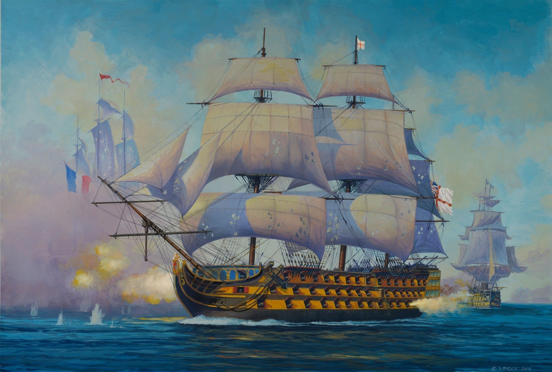 Revell H.M.S. Victory 1/450