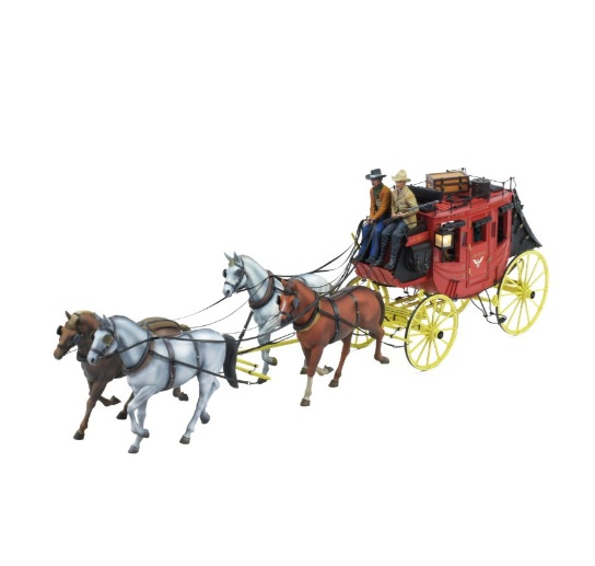 Artesania Latina Stagecoach 1848 "Legende van het Wilde Westen" 1/12