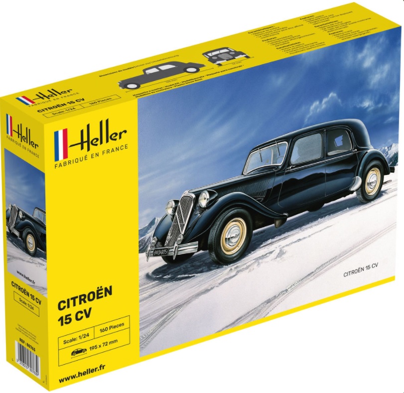 Heller Citroën 15CV 1/24