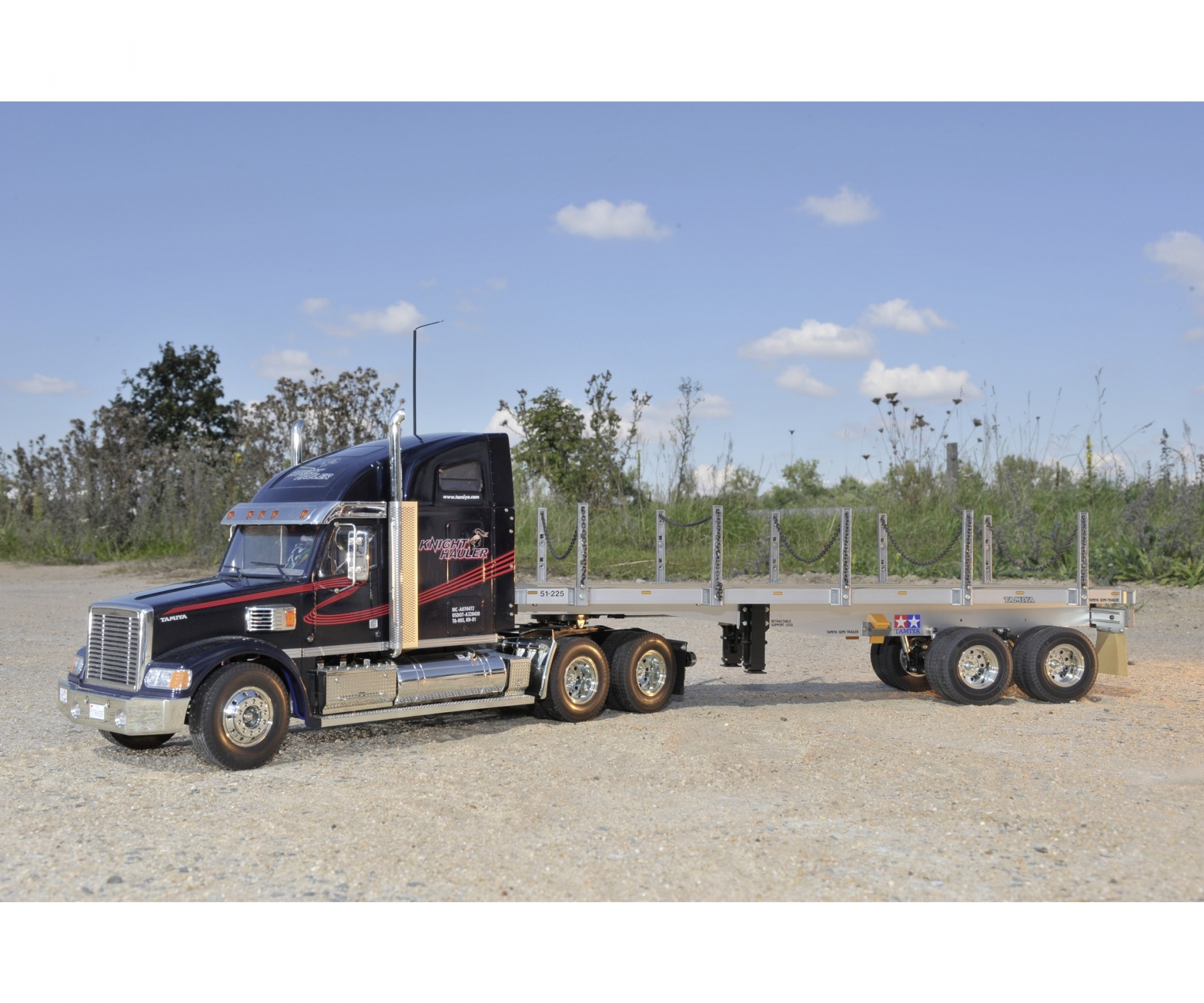 Tamiya Flatbed Semi Trailer 1/14