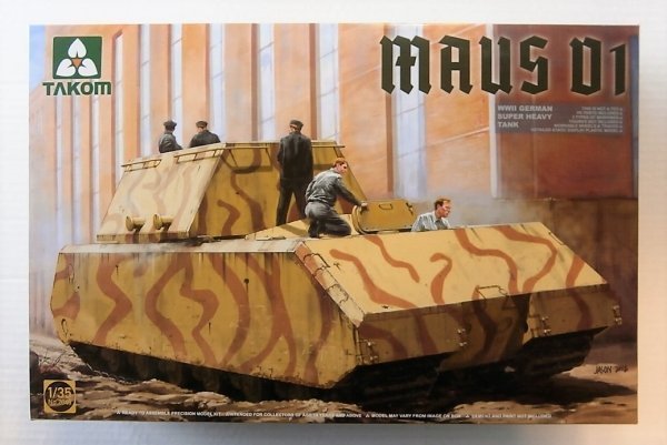 Takom Maus D1 WWII German Super Heavy Tank 1/35