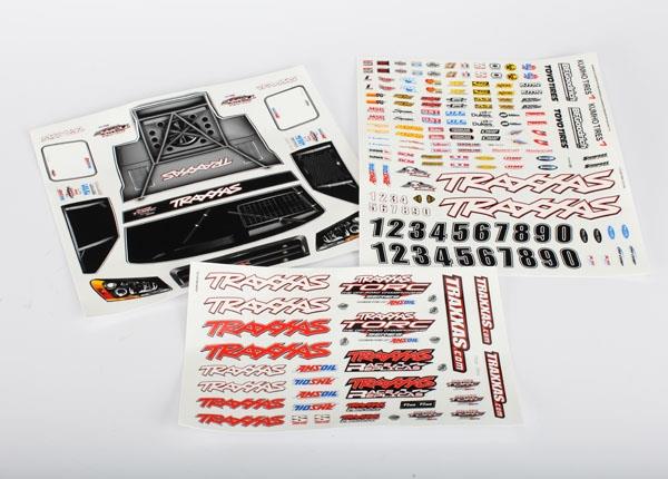 Traxxas Decal sheet Slash 4X4