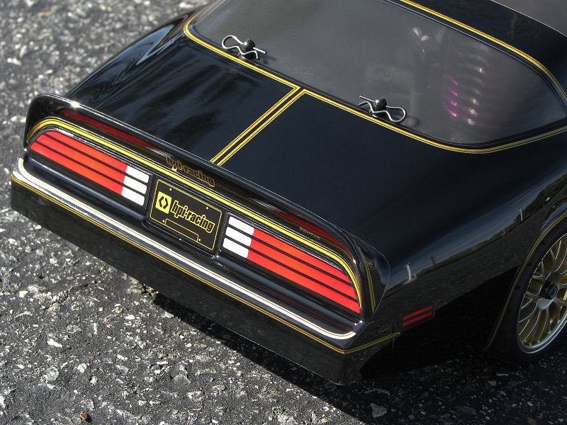 HPI 1978 Pontiac Firebird Clear Body 200mm 1/10