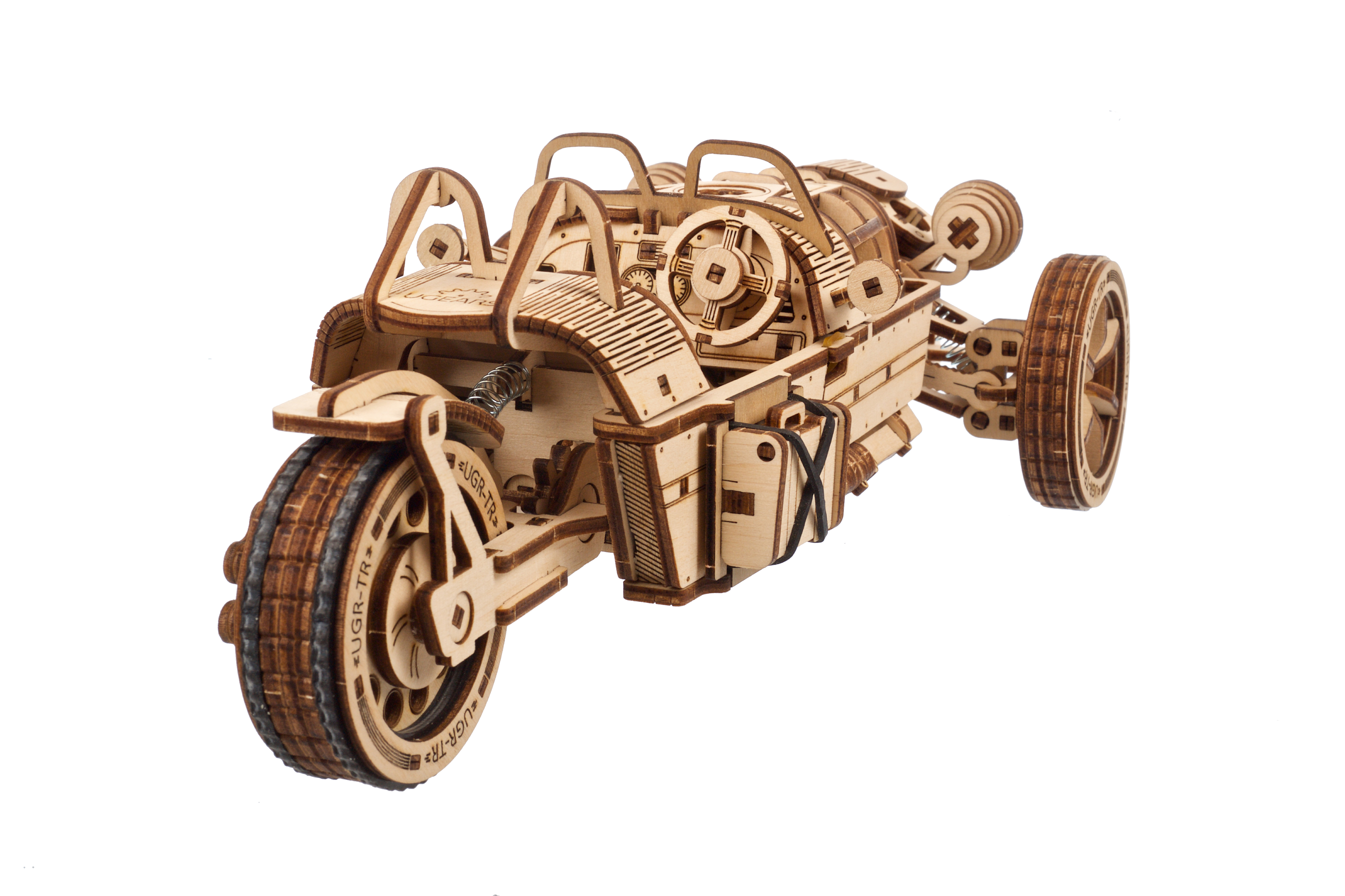 U-Gears Driewieler UGR-S mechanisch houten bouwpakket