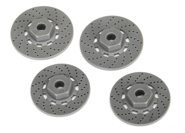 Traxxas Wheel hubs hex (disc brake rotors) (4)