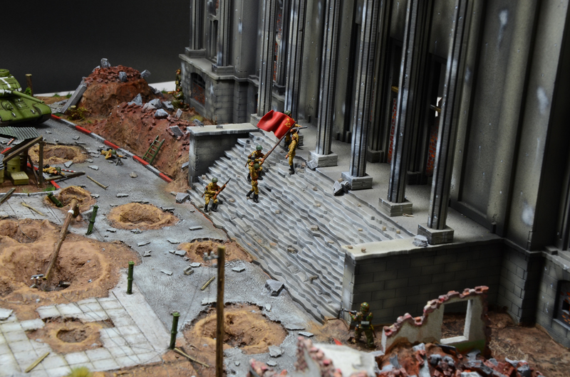 Italeri Battle For The Reichstag Berlin 29th April / 2nd May 1945 Battle Set 1/72