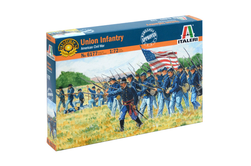 Italeri Union Infantry American Civil War 1/72