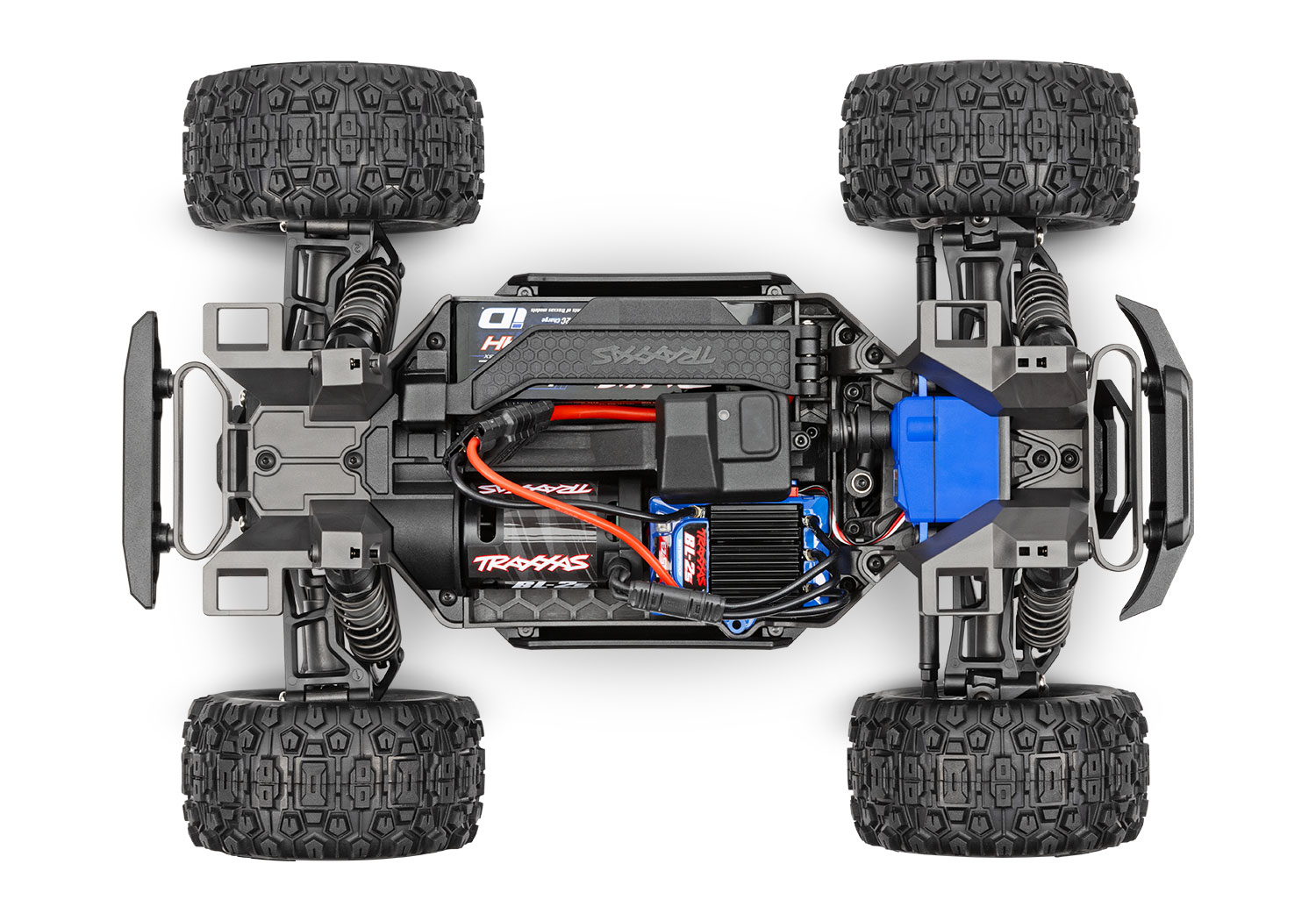 Traxxas Mini Maxx BL-2s TQ 4X4 RTR Brushless Monster Truck 1/16 Black