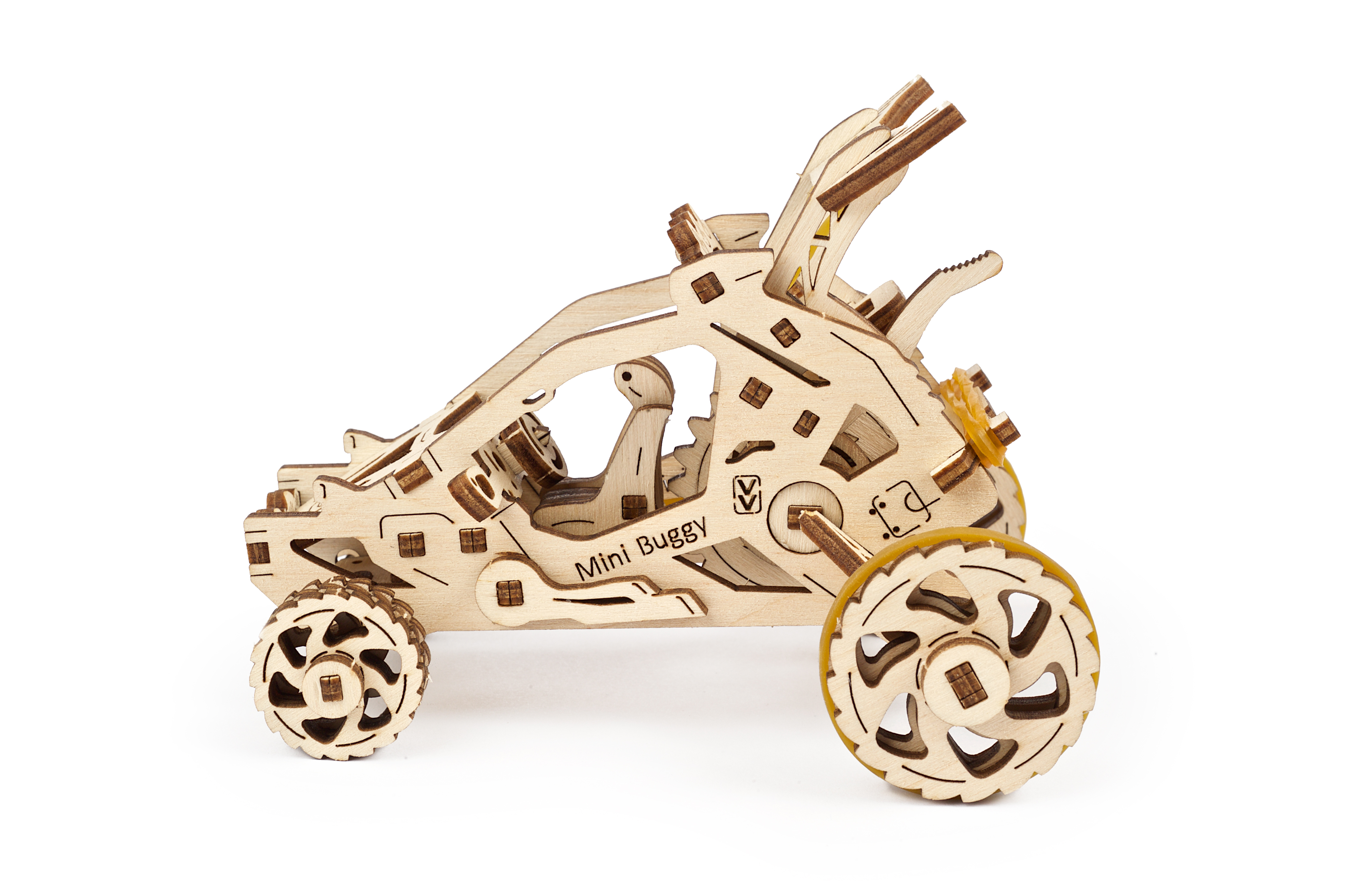 U-Gears Desert Buggy mechanisch houten bouwpakket