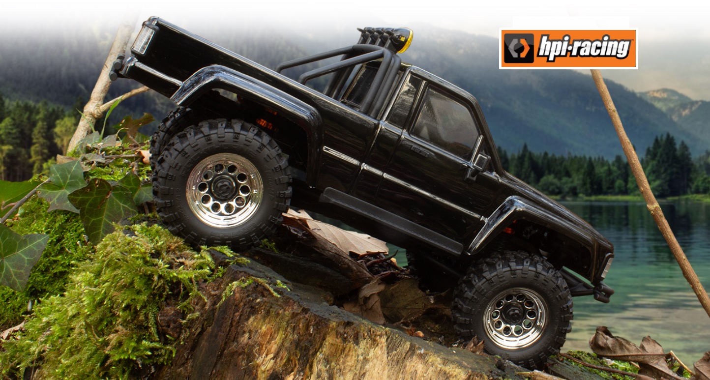 HPI Venture 18 Toyota Hilux SR5 Crawler Black 1/18