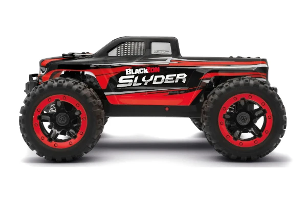 BlackZon Slyder MT 4WD Electric Monster Truck 1/16 Red