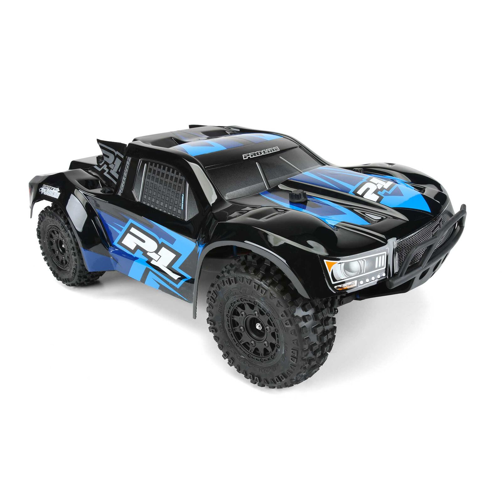 Proline Pre-Cut Flo-Tek Fusion Tough-Color (Black) Body for PRO-Fusion SC 4x4 Slash 2wd Slash 4x4 SC6.1 22SCT™ & SCTE™ 1/10