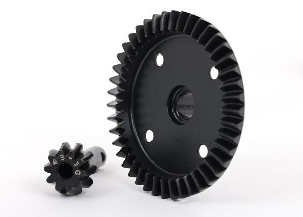 Traxxas Ring gear differential/ pinion gear differential (machined) (front or rear)