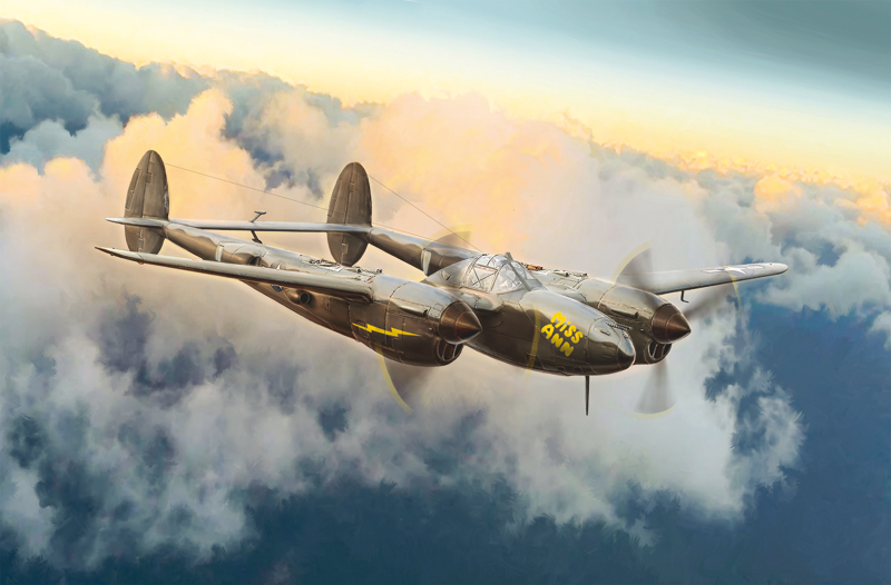 Italeri P-38J Lightning 1/72