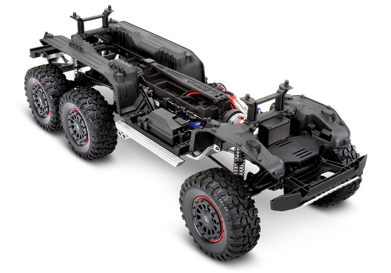 Traxxas TRX-6 Mercedes-Benz G 63 AMG 6X6 Electric Trail Truck RTR 1/10 Clipless Black
