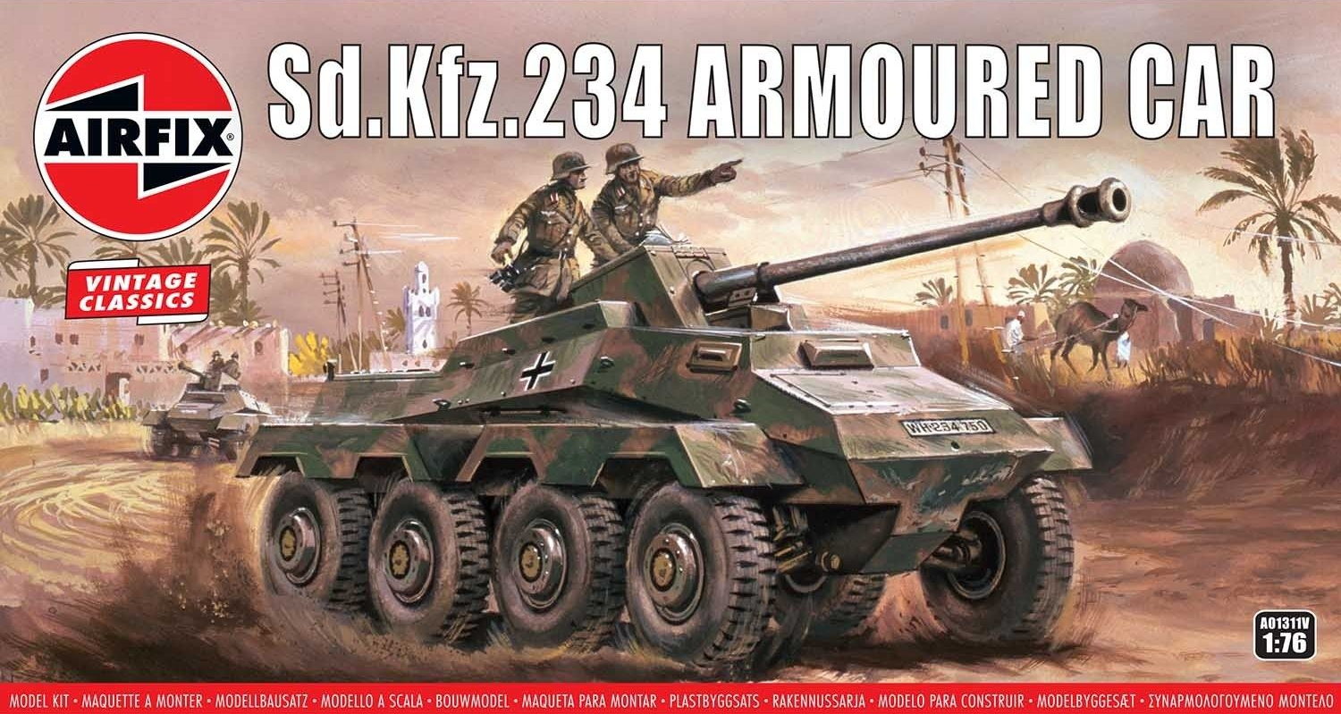 AirFix Sd.Kfz 234 Armoured Car 1/76