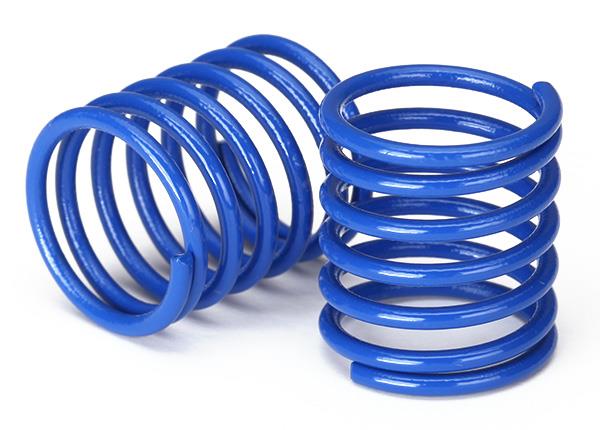 Traxxas Spring shock (blue) (3.7 rate) (2)