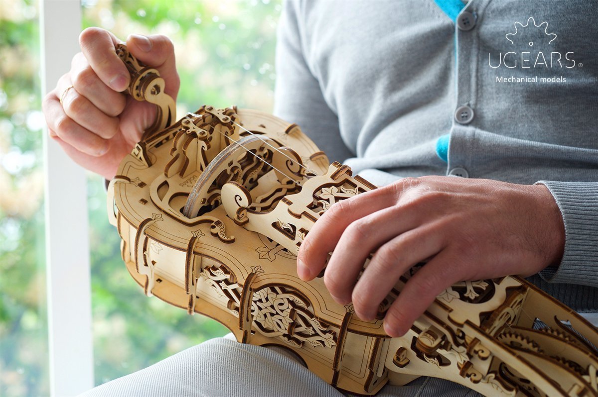 U-Gears Hurdy-Gurdy mechanisch houten bouwpakket
