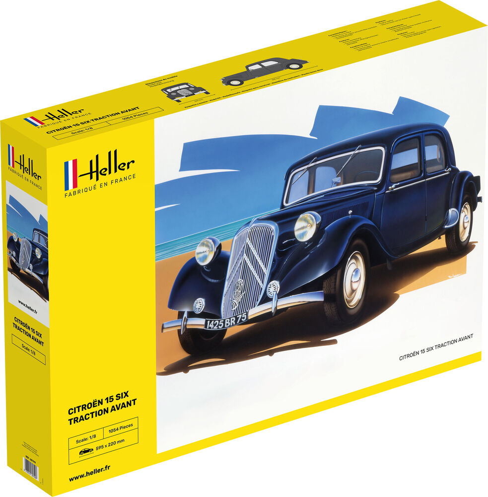 Heller Citroën 15 SIX Traction Avant 1/8