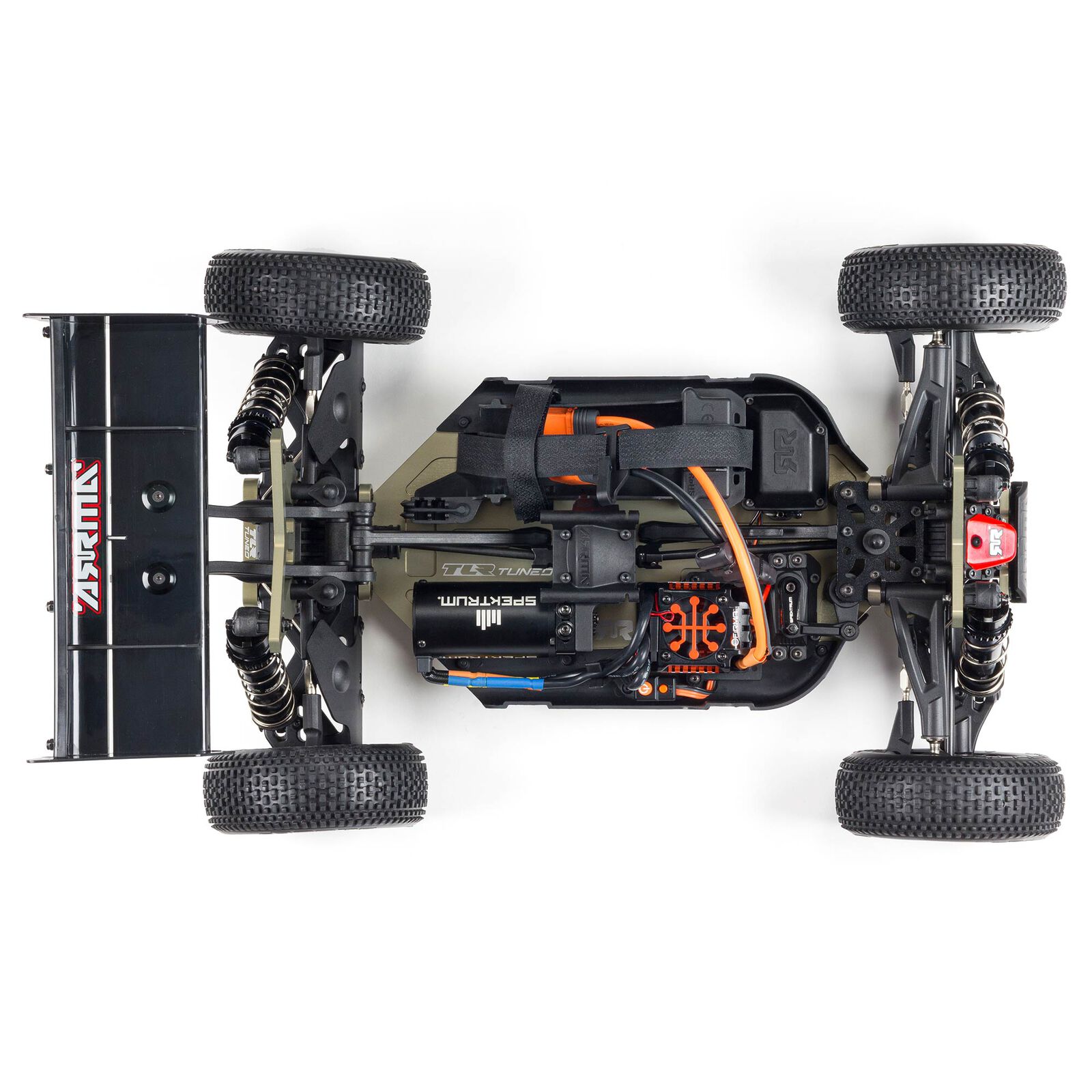 Arrma TLR Tuned TYPHON 6S 4WD BLX RTR, Red/Blue Buggy 1/8