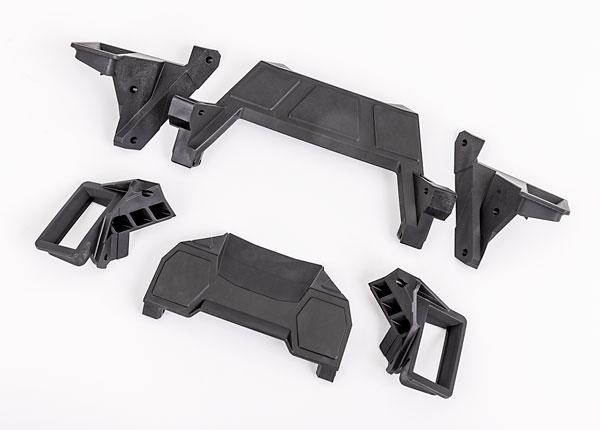 Traxxas Body mounts, front & rear XRT®