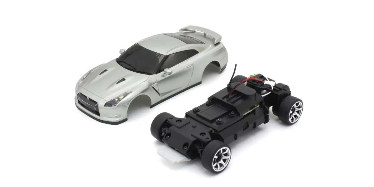 Kyosho First Mini-Z Nissan GT-R R35 Silver 1/28