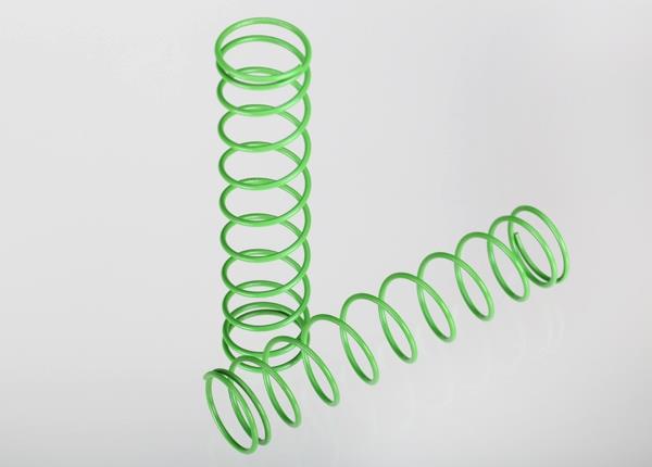 Traxxas Springs green (rear) (2)