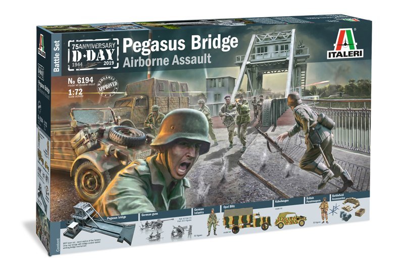 Italeri D-Day Pegasus Bridge Airborne Assault 1/72