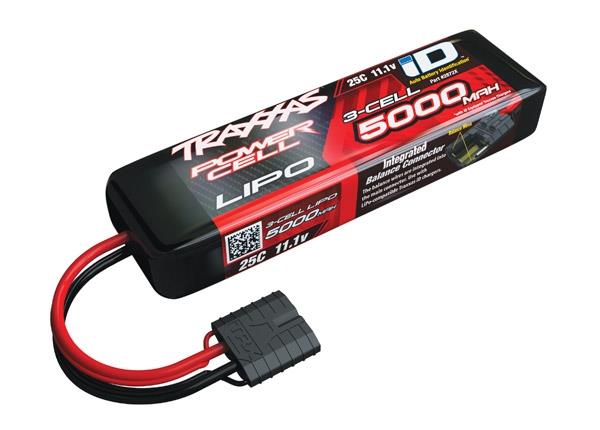 Traxxas Power Cell LiPo Accu 5000mAh 11.1 Volt 3S 25C iD connector