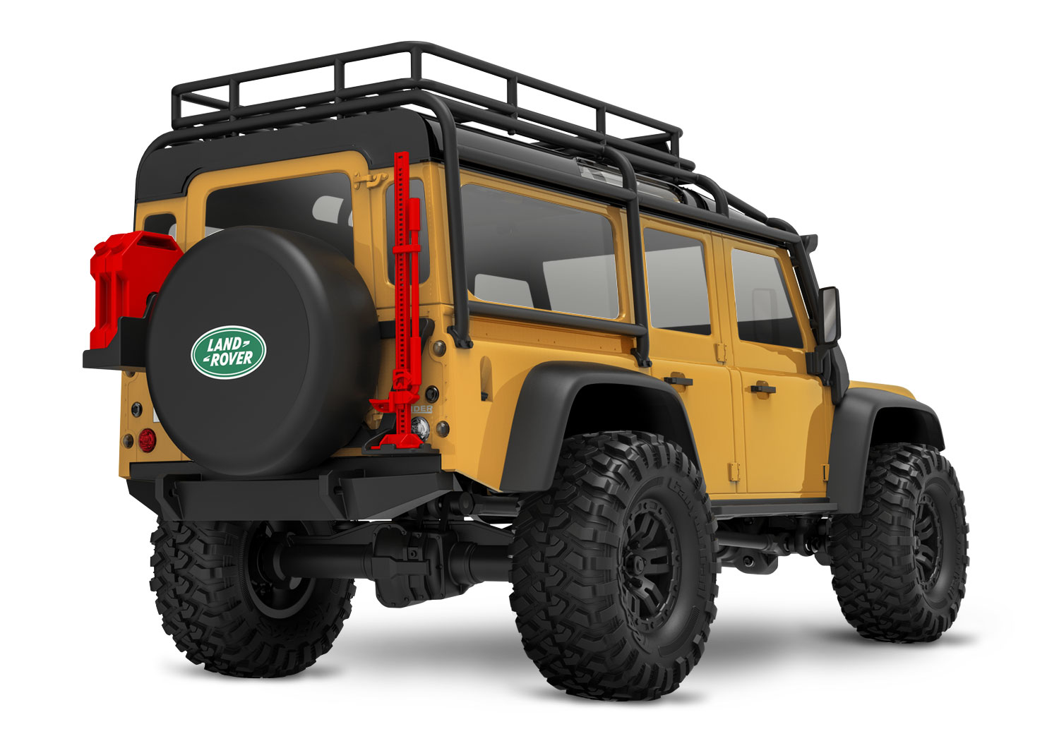 Traxxas TRX-4M Land Rover 4WD Electric Scale and Trail Crawler with TQ 1/18 Tan