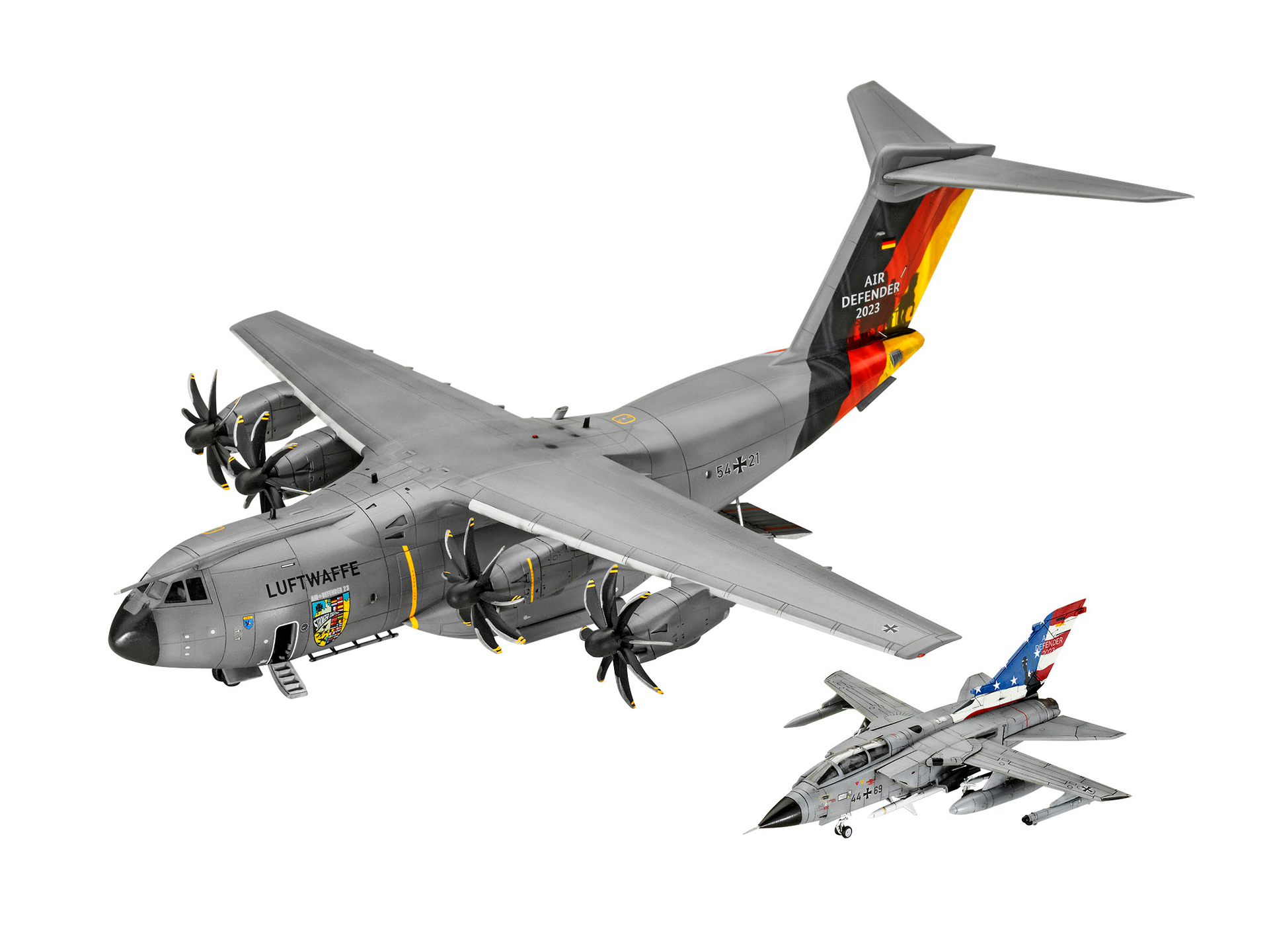 Revell Air Defender Airbus A400M & Tornado 1/144
