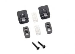 Traxxas Side marker light housing (2)/ mount (2)/ lens (2)/ 1.6x5 BCS (self-tapping) (2)