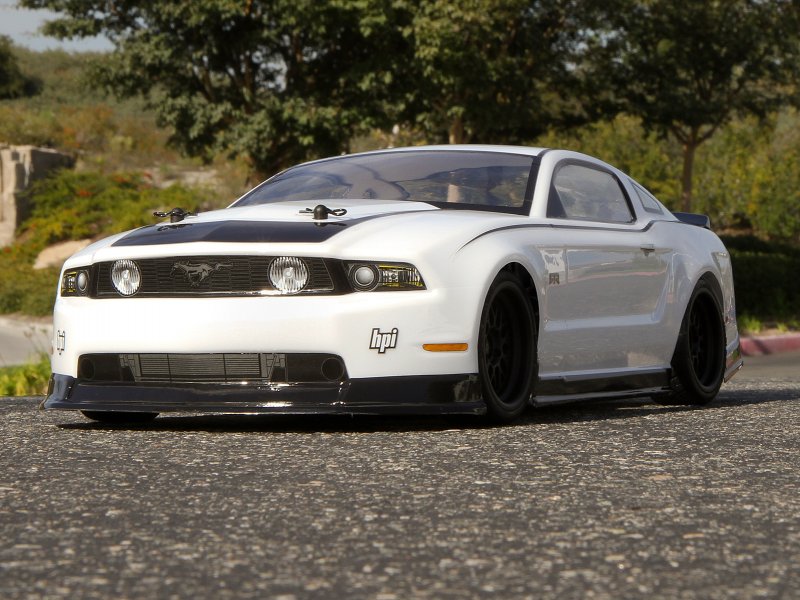 HPI 2011 Ford Mustang Clear Body 200mm 1/10