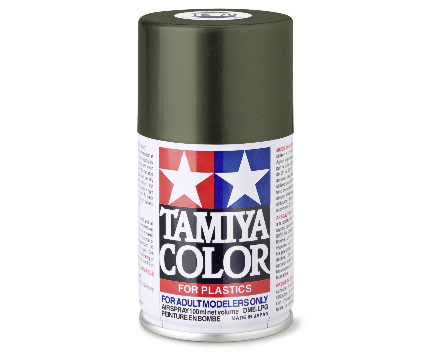TS70 Spray Olive Drab JGSDF flat 100ml Tamiya