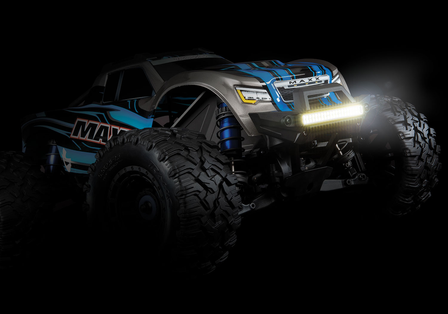Traxxas LED light kit Maxx complete (includes #6590 high-voltage power amplifier)