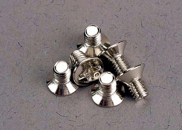 Traxxas Screws 3x5mm countersunk machine (6)