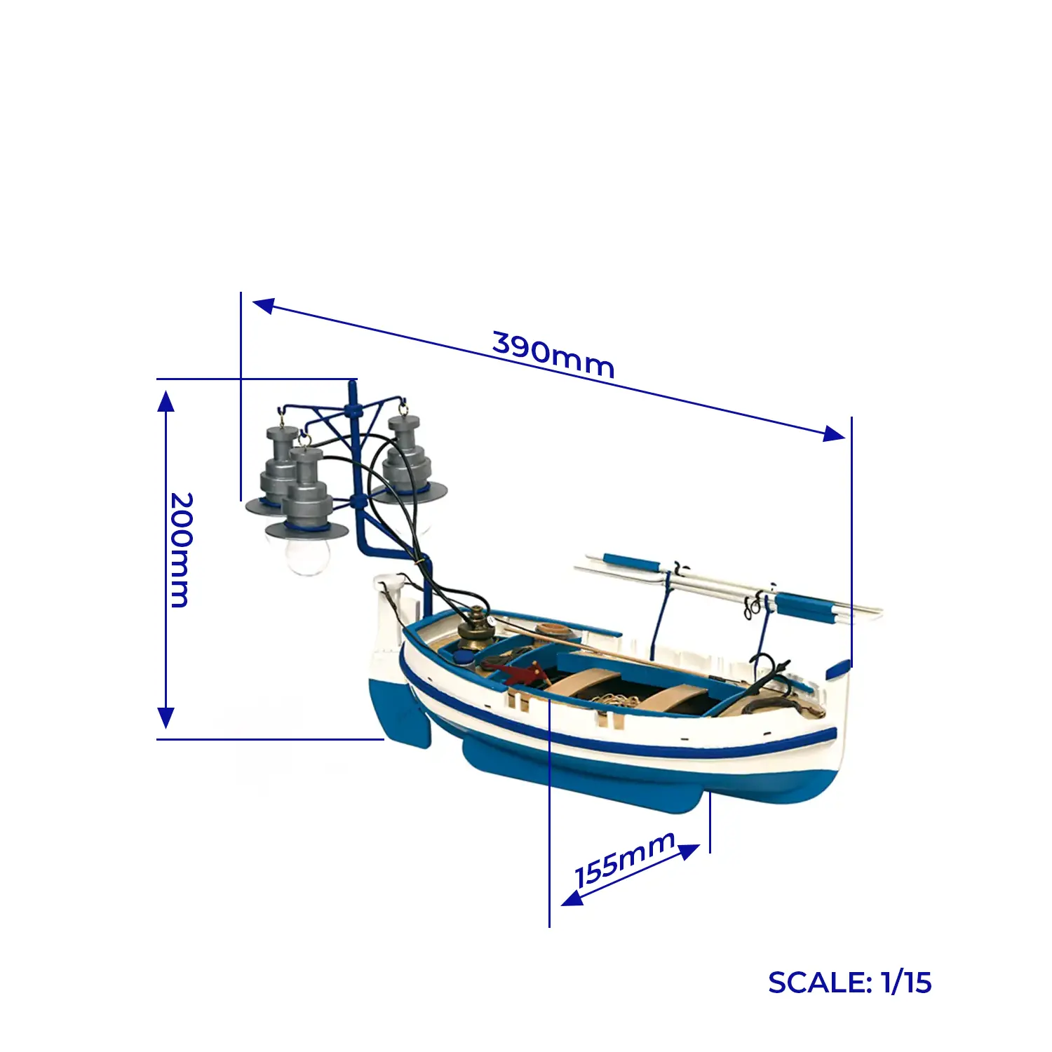 Occre Calella Houten Scheepsmodel 1/15