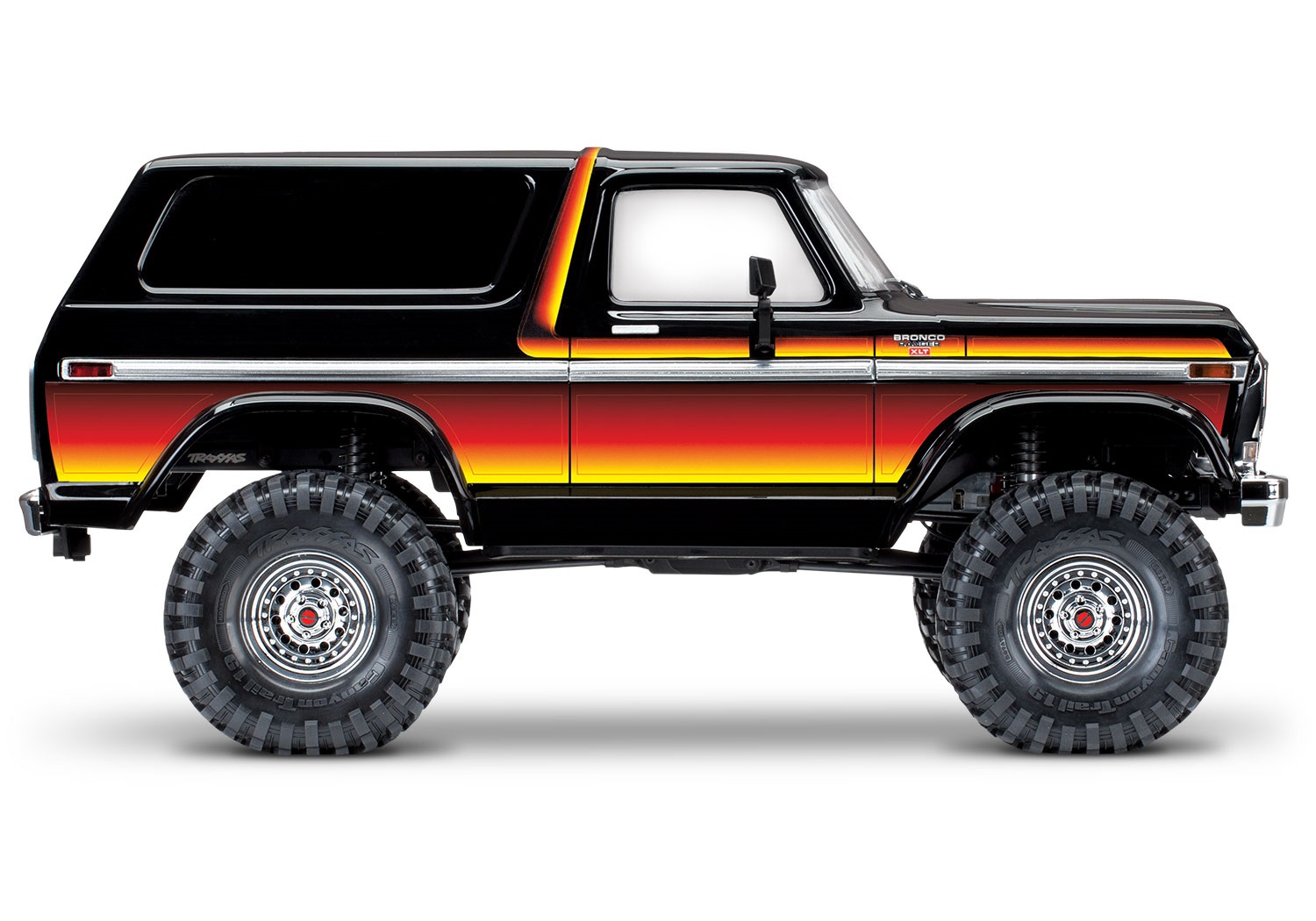 Traxxas 1979 Ford Bronco Ranger XLT TRX-4 Scale and Trail Crawler 4WD Clipless 1/10 Sunset
